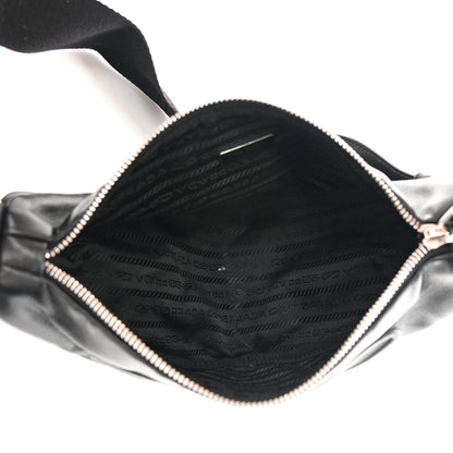 Prada Grace Lux Triangle Shoulder Bag Black 5 of 14