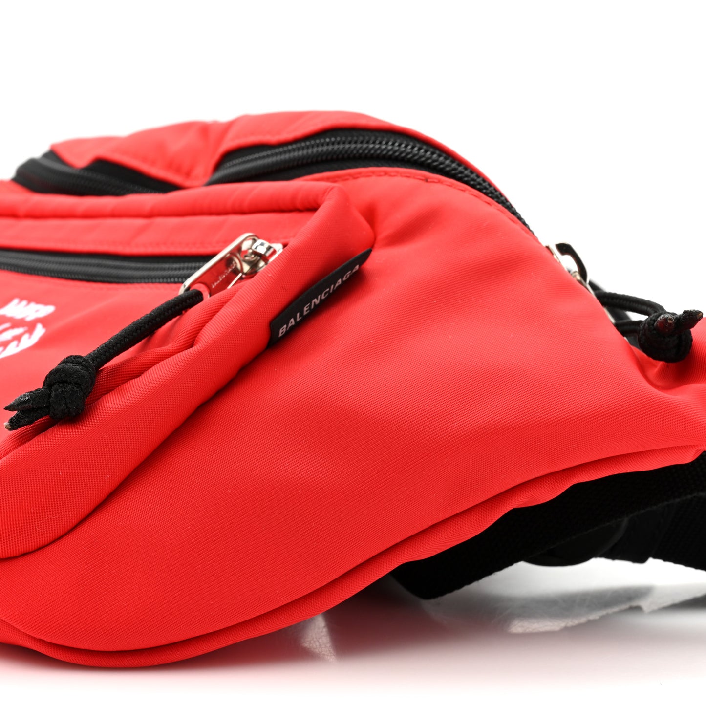 Nylon WFP Belt Bag Red