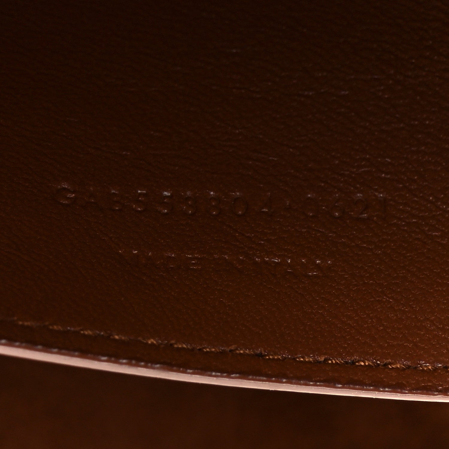 Saint Laurent Calfskin Crocodile Embossed Suede Medium Reversible Monogram Kate Satchel Military Taupe 11 of 17