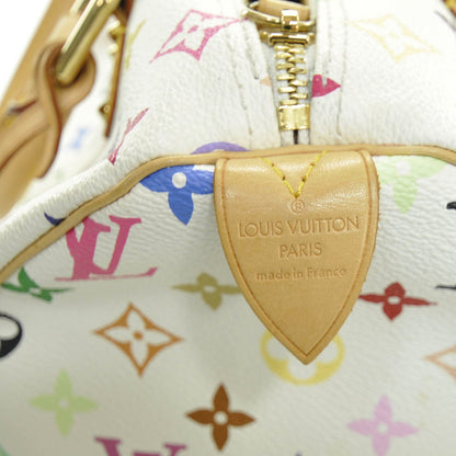 Louis Vuitton Monogram Multicolor Speedy 30 White 8 of 9