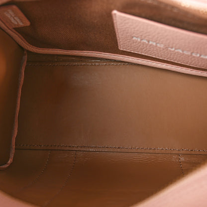 Marc Jacobs Grained Calfskin Small The Tote Bag Rose Dust 5 of 10