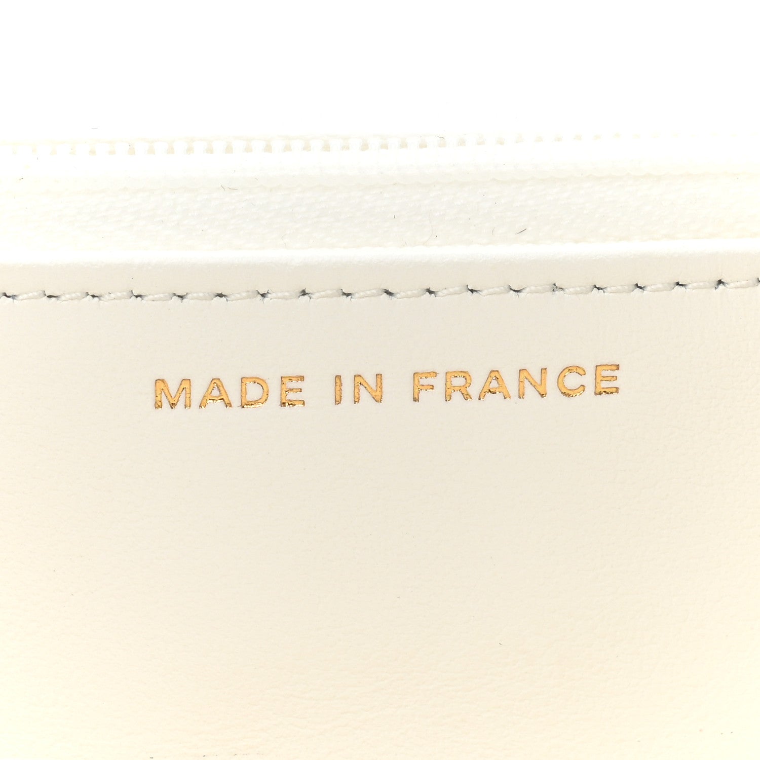 Chanel Caviar Quilted Wallet On Chain WOC White 9 of 12