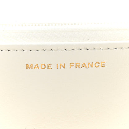 Chanel Caviar Quilted Wallet On Chain WOC White 9 of 12