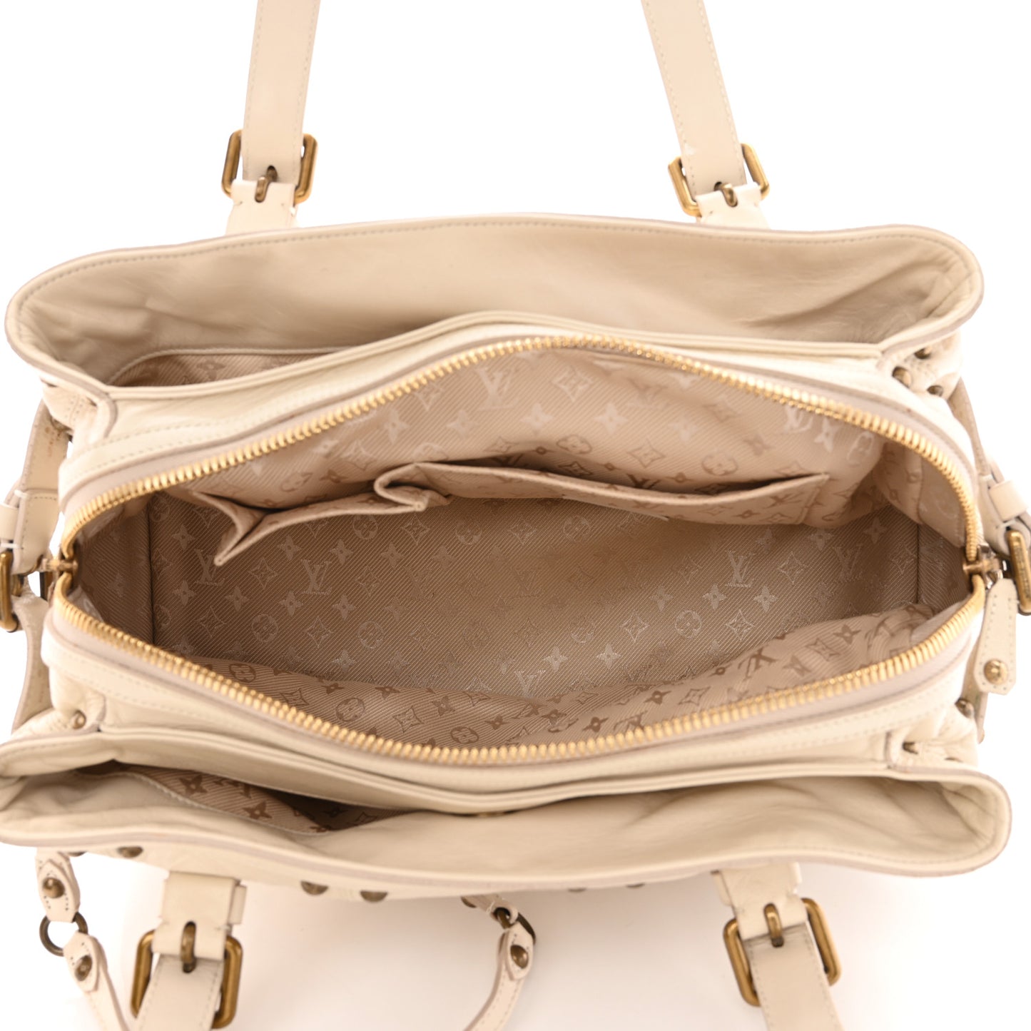 Lambskin Riveting White