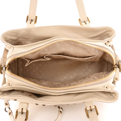 Louis Vuitton Lambskin Riveting White 4 of 14