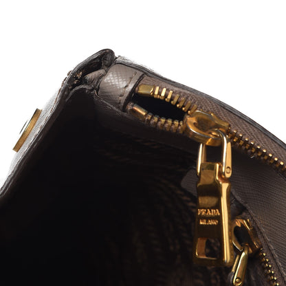 Prada Saffiano Large Galleria Double Zip Tote Argilla 9 of 14