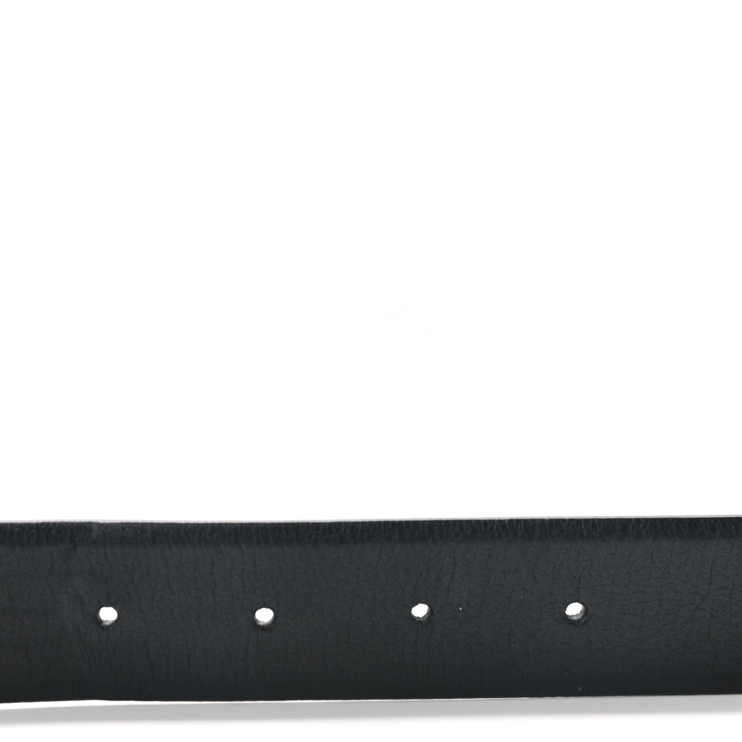 Lambskin Chain Square Buckle Belt 90 36 Black