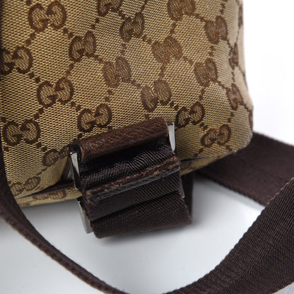Gucci Monogram Backpack Dark Brown 19 of 21
