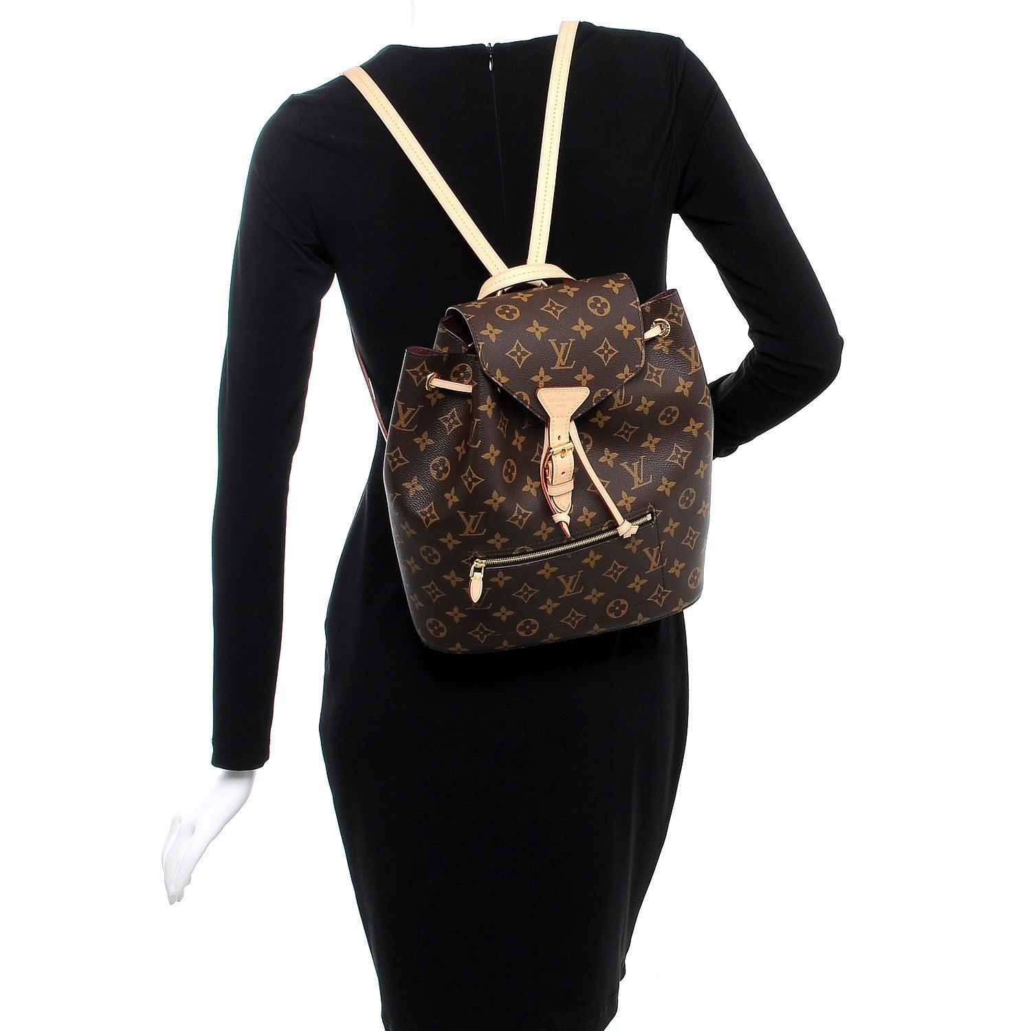 Louis Vuitton Monogram Montsouris NM Backpack 3 of 3