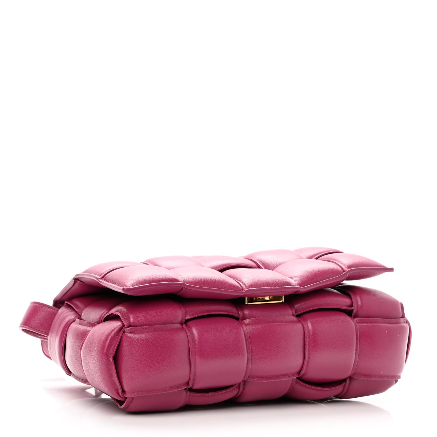 Bottega Veneta Nappa Maxi Intreccio Padded Cassette Crossbody Bag Cinnabar 4 of 9