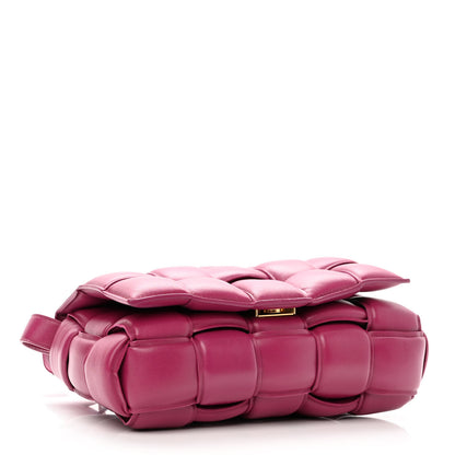 Bottega Veneta Nappa Maxi Intreccio Padded Cassette Crossbody Bag Cinnabar 4 of 9