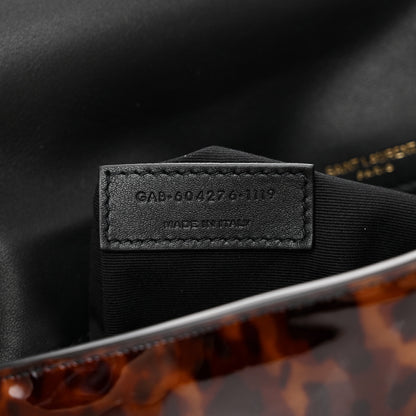 Saint Laurent Patent Monogram Tassel Kate 99 Tortoise 7 of 10
