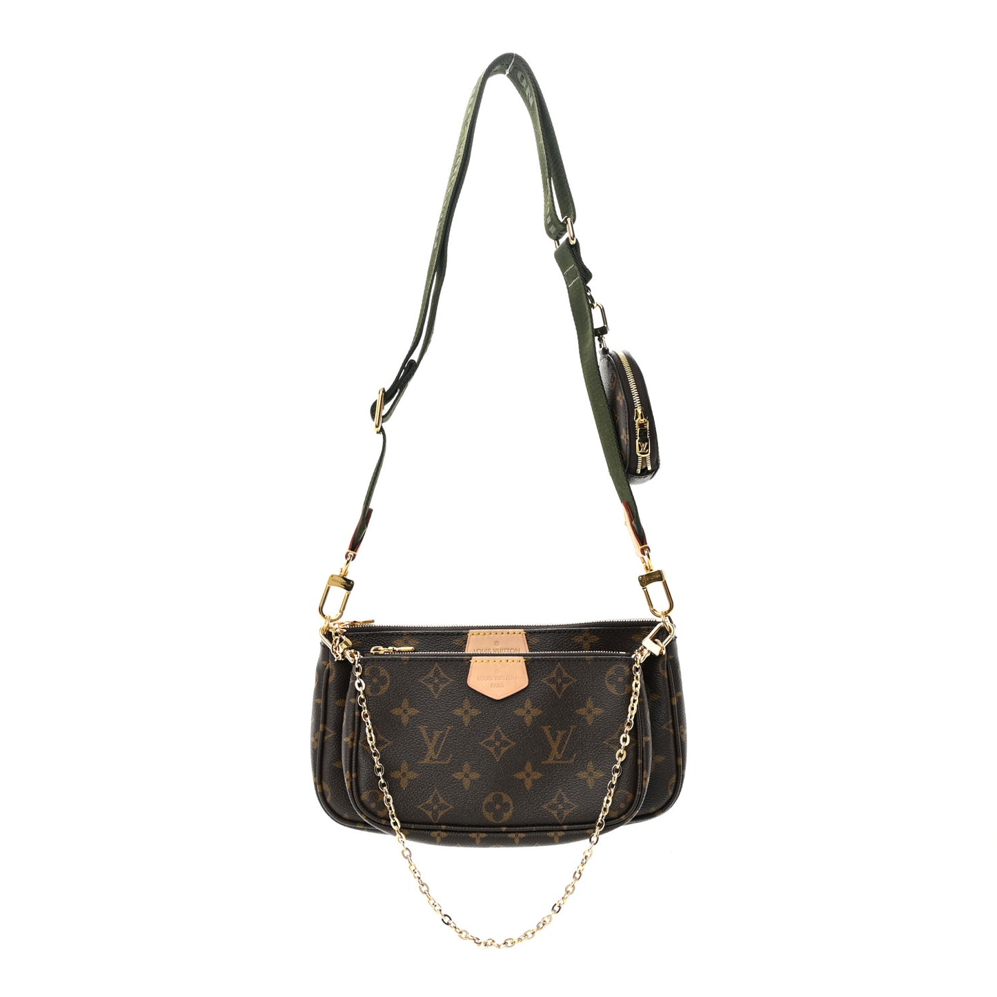 Monogram Multi Pochette Accessories Kaki