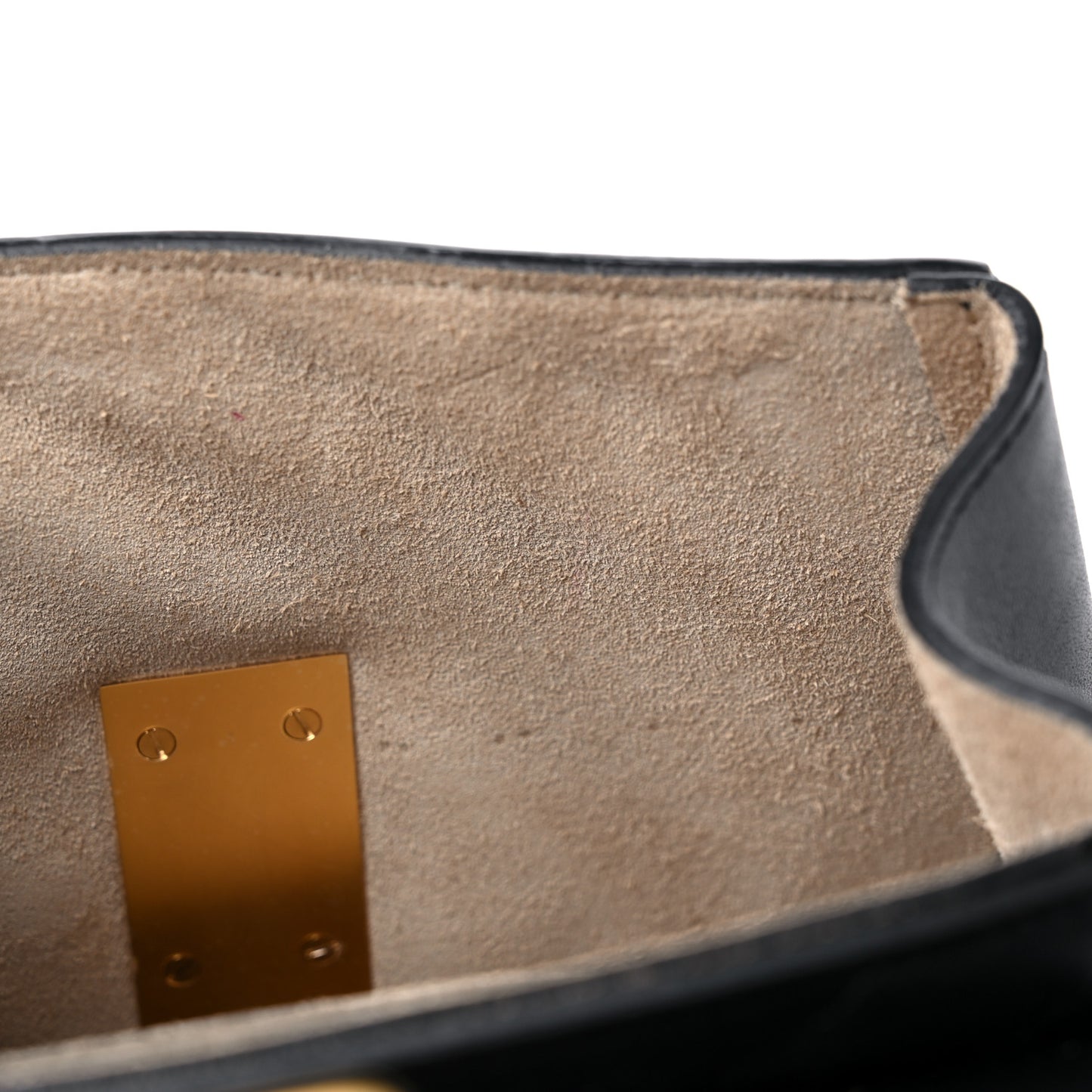 Calfskin Quilted Mini Drew Bijou Shoulder Bag Black