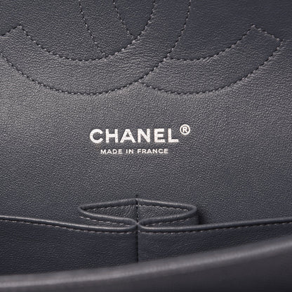 Chanel Caviar Quilted Jumbo Double Flap Dark Grey 6 of 15