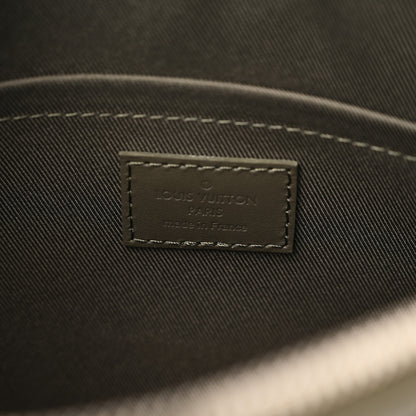 Louis Vuitton Grained Calfskin Aerogram City Keepall Khaki 6 of 9