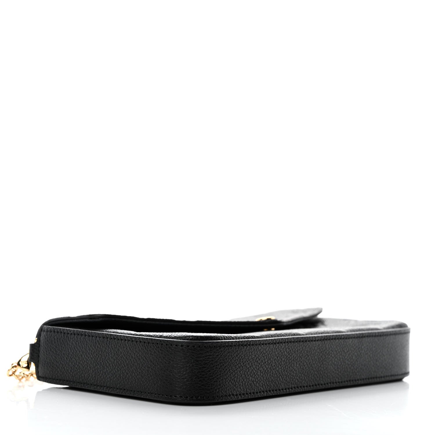 Louis Vuitton Empreinte Pochette Felicie Chain Wallet Black 5 of 11