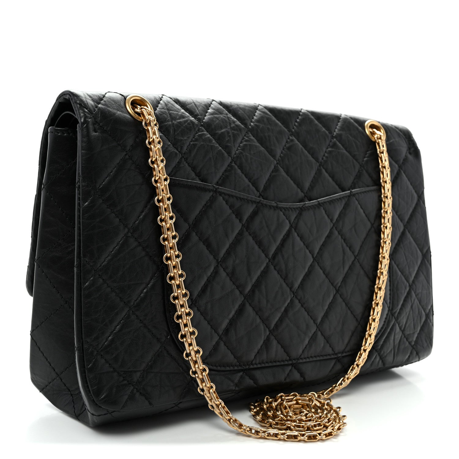 Chanel Aged Calfskin Quilted 2.55 Reissue 227 Flap Black 3 of 10