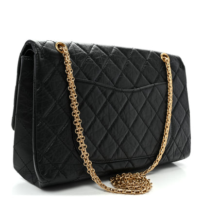 Chanel Aged Calfskin Quilted 2.55 Reissue 227 Flap Black 3 of 10