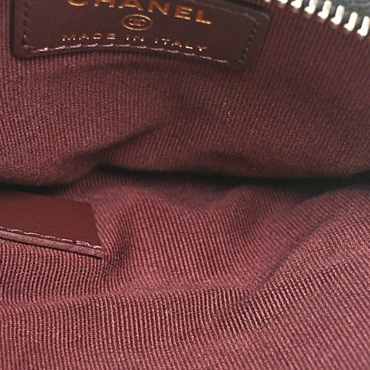 Chanel Caviar Quilted Zip Card Holder Wallet Black 6 of 9