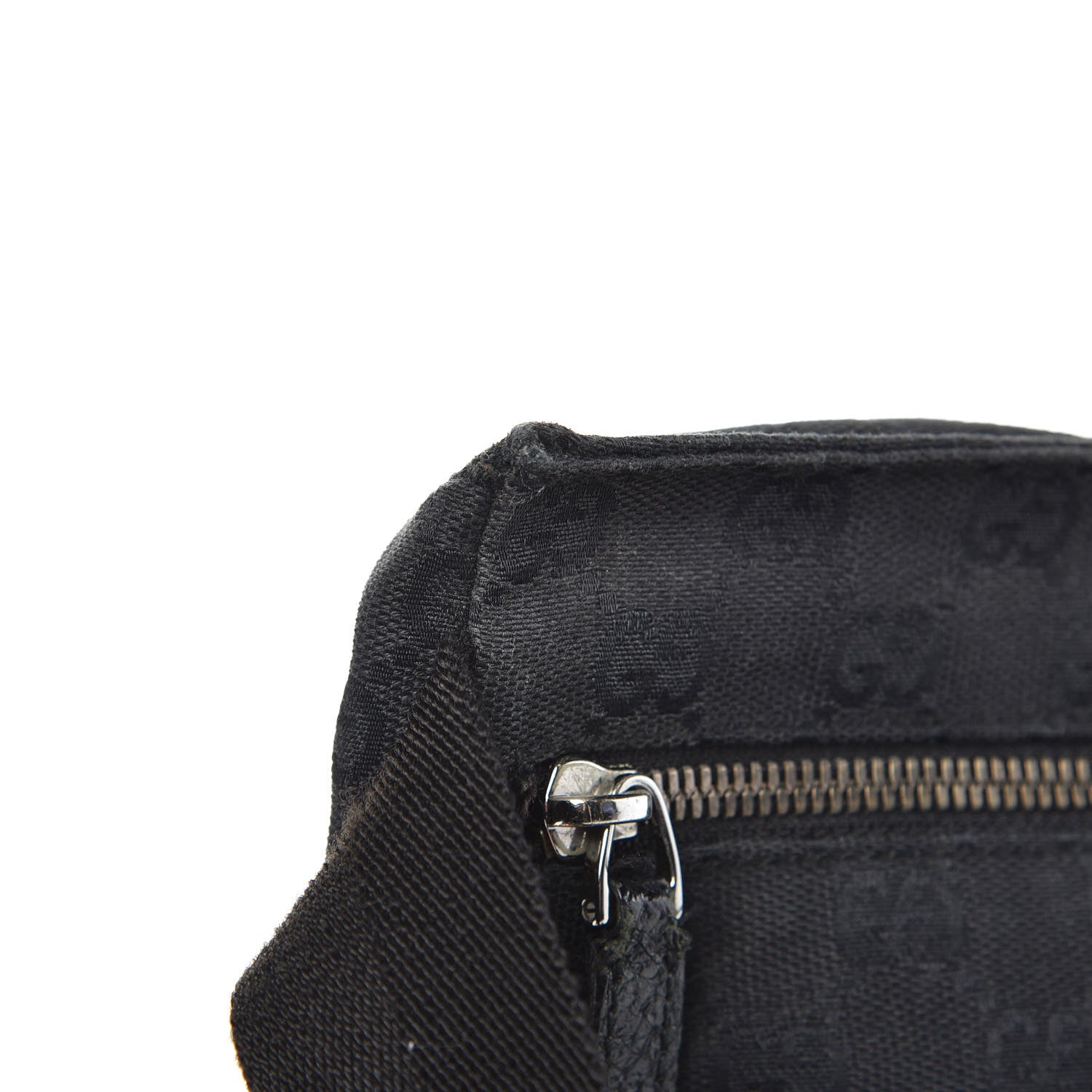 Gucci GG Monogram Double Pocket Belt Bag Black 11 of 12