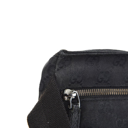Gucci GG Monogram Double Pocket Belt Bag Black 11 of 12