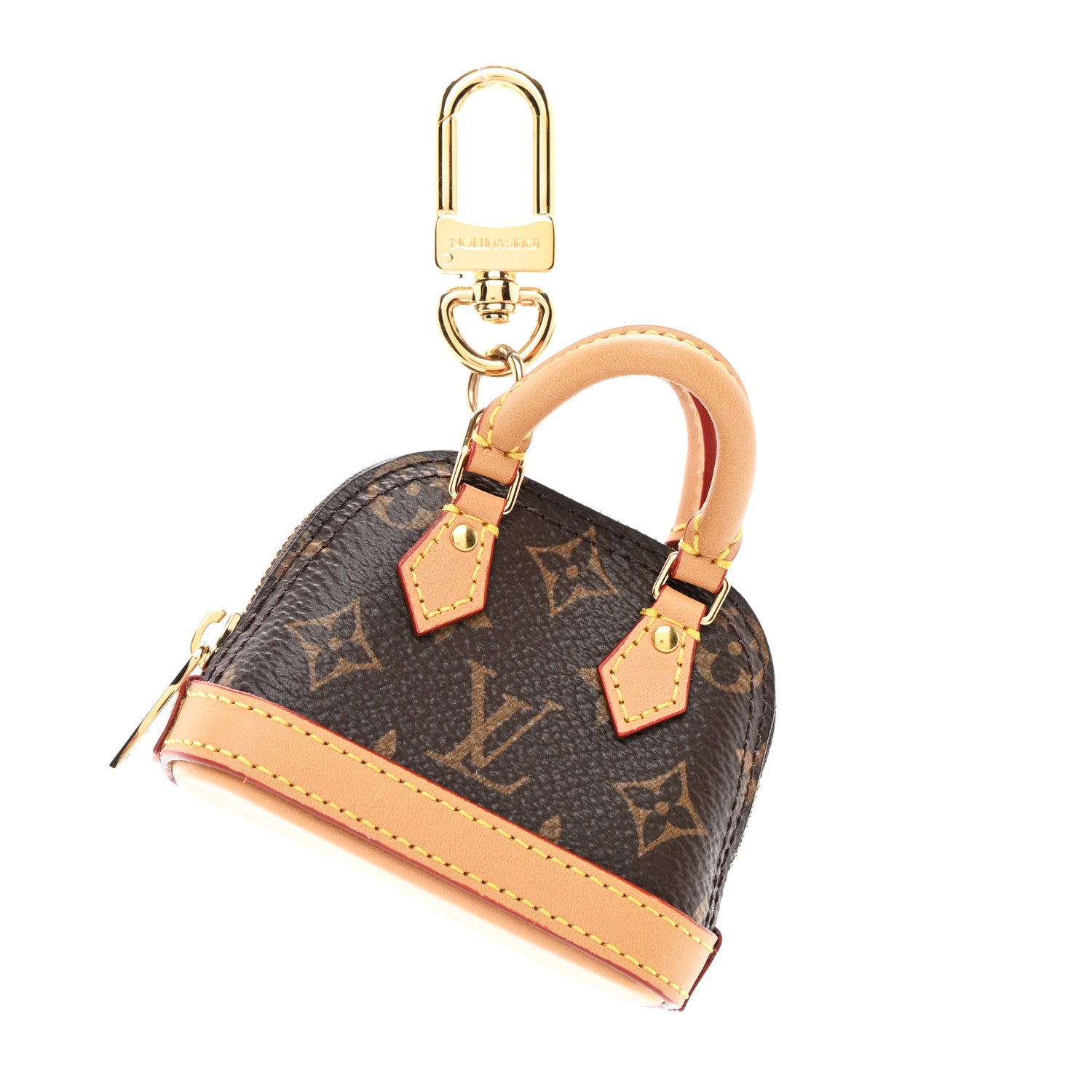 Louis Vuitton Monogram Micro Alma Bag Charm 1 of 6