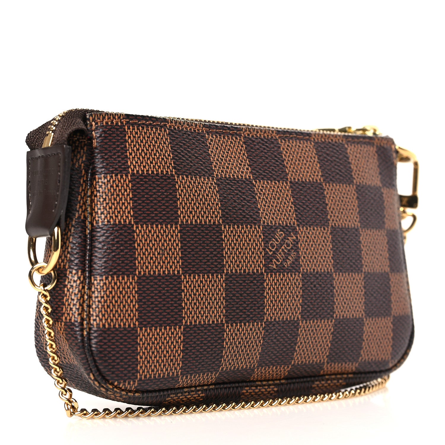 Louis Vuitton Damier Ebene Mini Pochette Accessories 3 of 8
