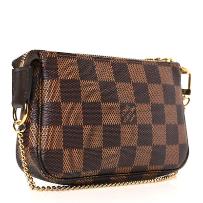 Louis Vuitton Damier Ebene Mini Pochette Accessories 3 of 8