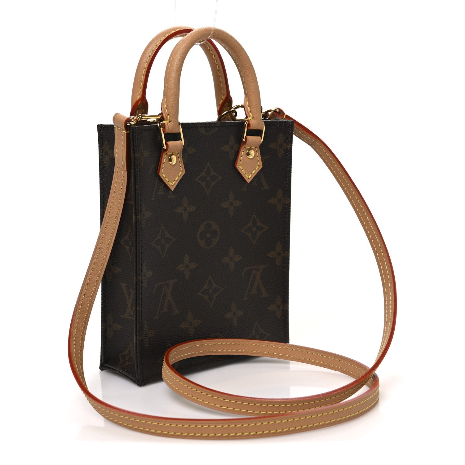 Louis Vuitton Monogram Petit Sac Plat 3 of 11