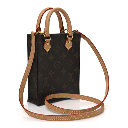 Louis Vuitton Monogram Petit Sac Plat 3 of 11