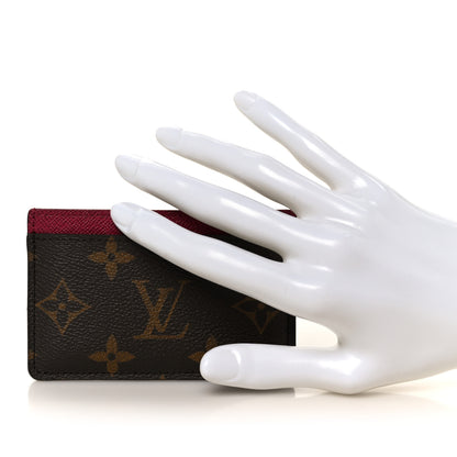 Louis Vuitton Monogram Card Holder Fuchsia 2 of 8