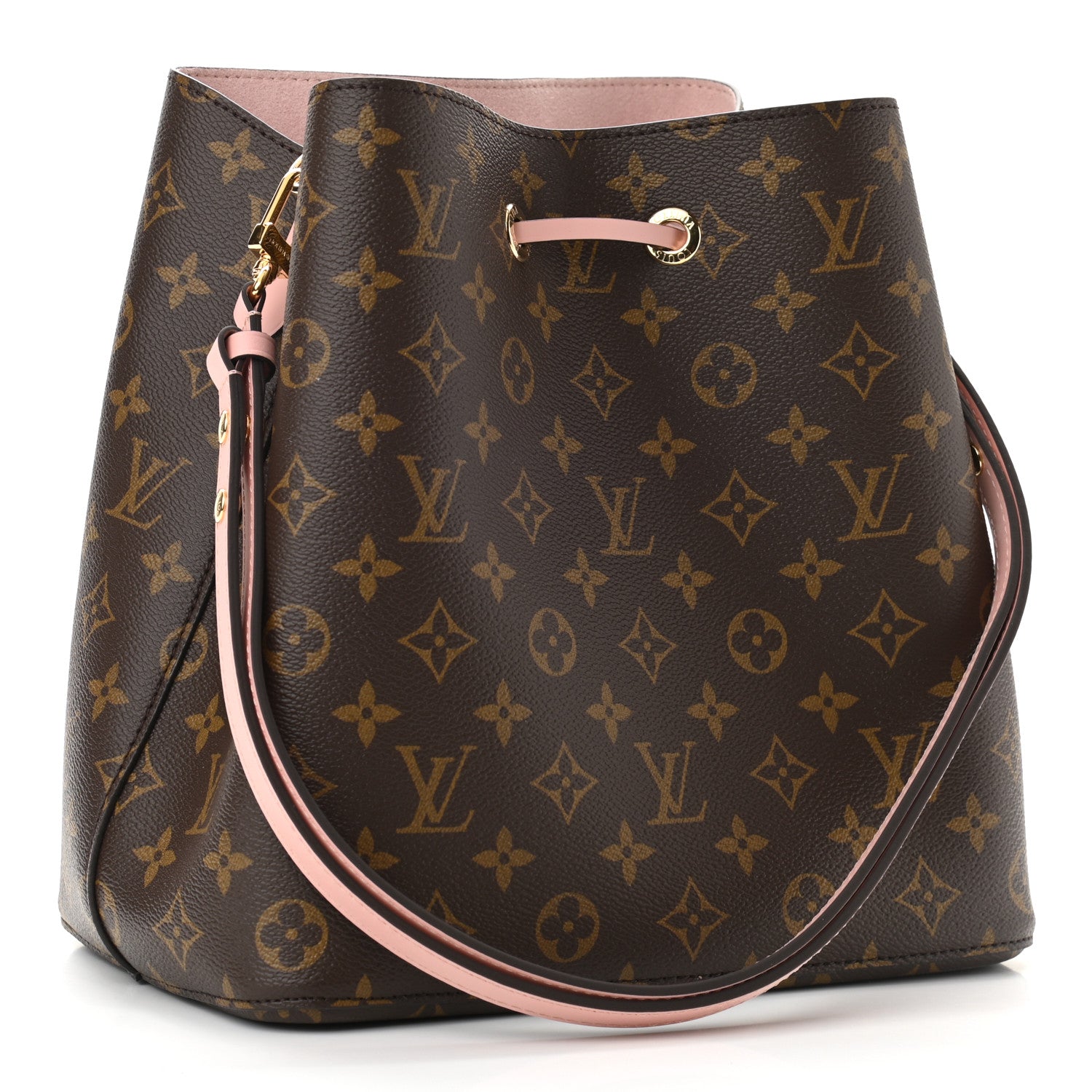 Louis Vuitton Monogram Neonoe MM Rose Poudre 3 of 9