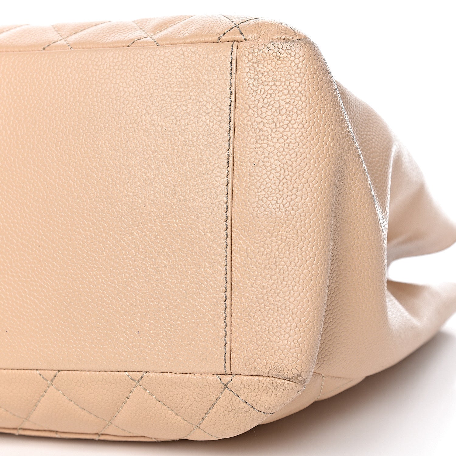Chanel Caviar Quilted Grand Shopping Tote GST Beige Clair 16 of 24