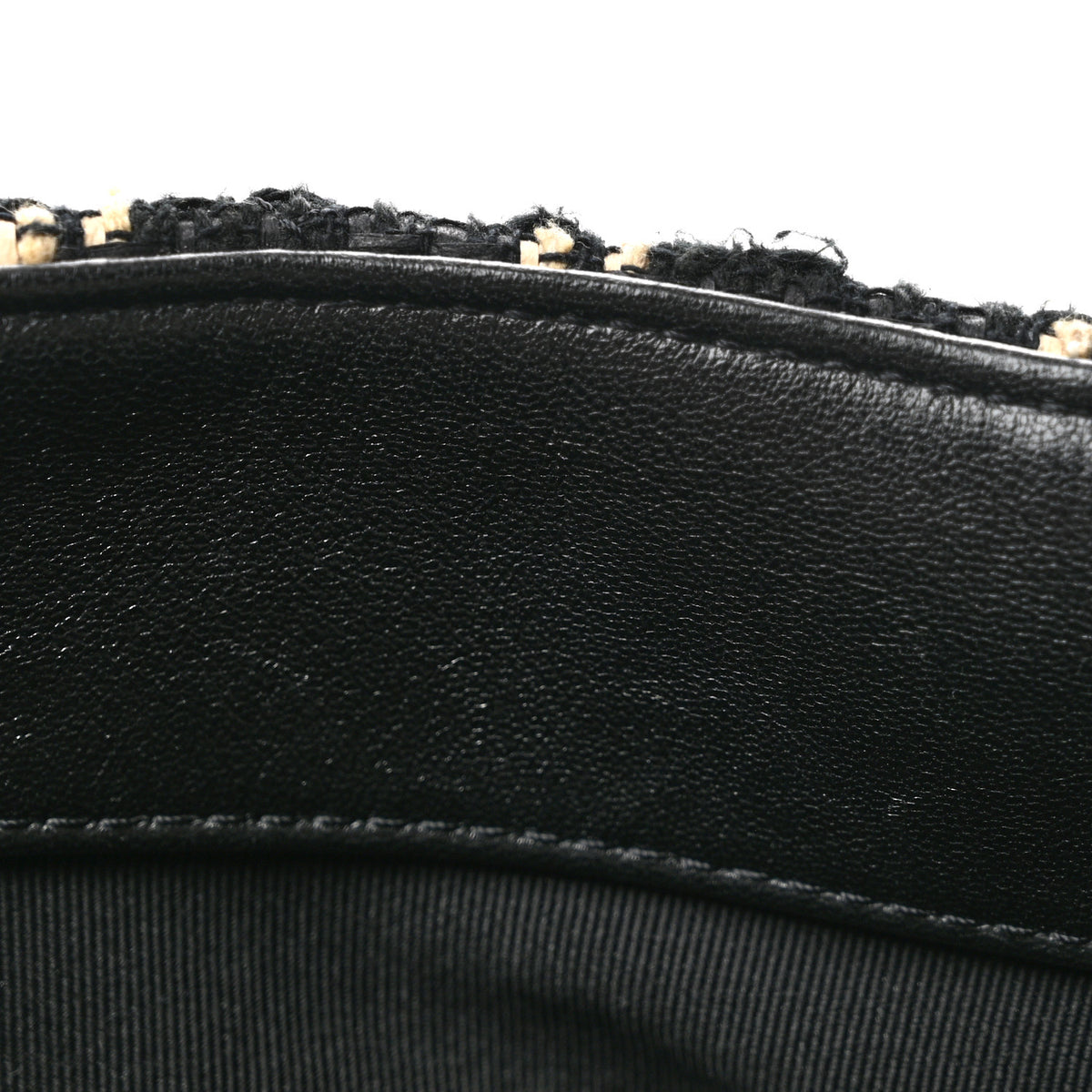 Chanel Tweed Quilted Medium Chanel 19 Flap Black Beige 11 of 13