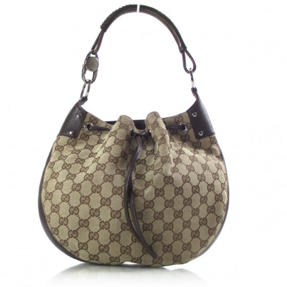 Monogram GG Drawstring Small Hobo