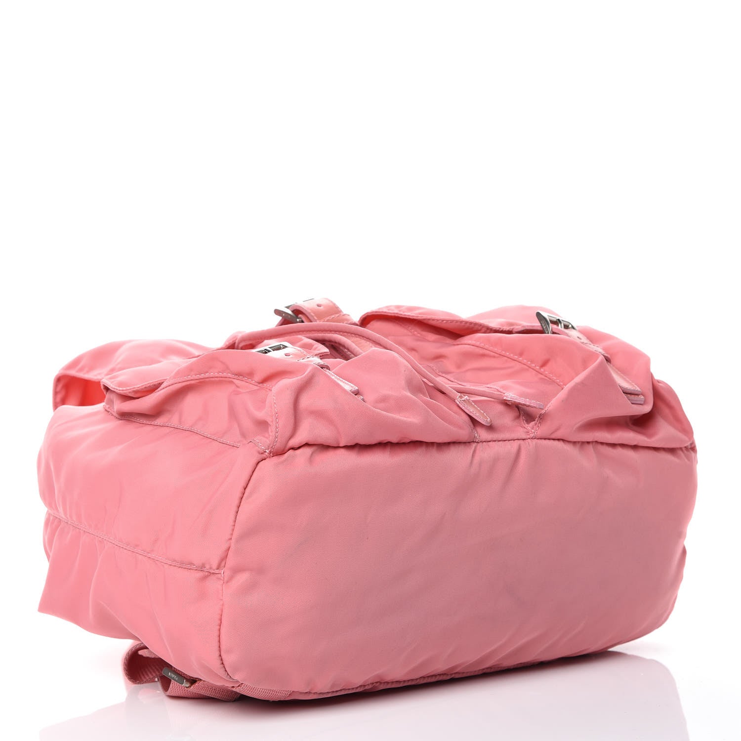 Prada Nylon Vela Medium Backpack Pink 4 of 26