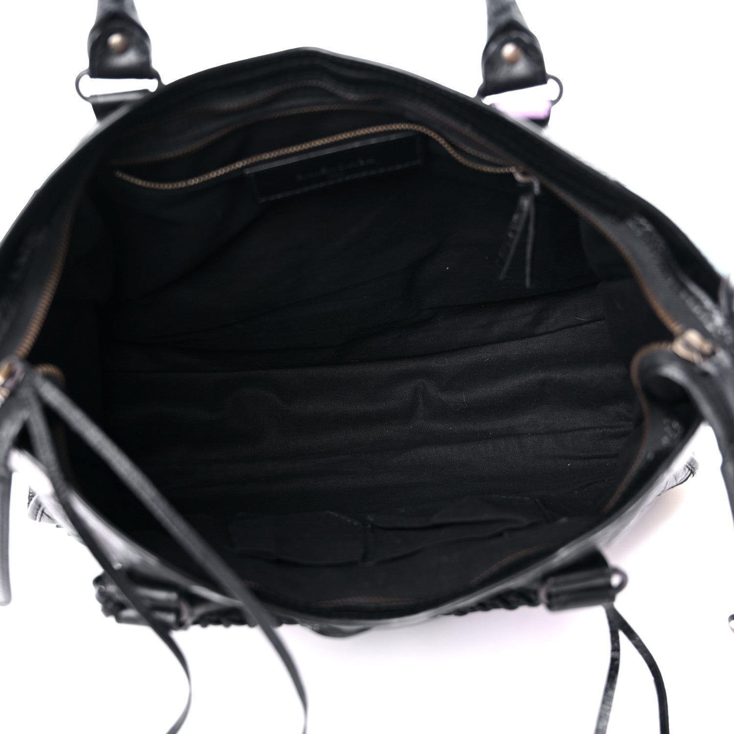 Balenciaga Agneau Graffiti All Over Classic Hardware City Black Multicolor 5 of 14