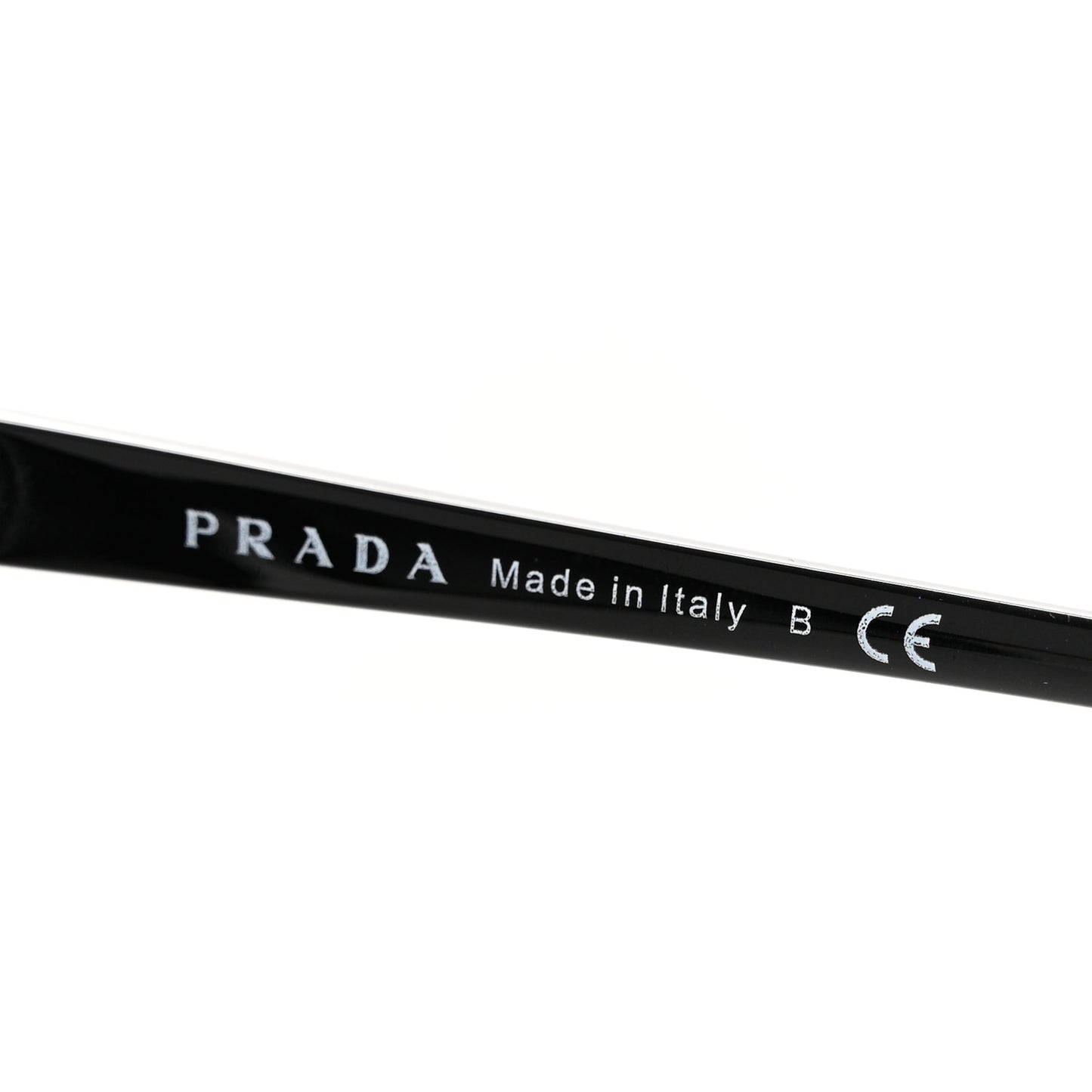 Acetate Sunglasses SPR 01O Black