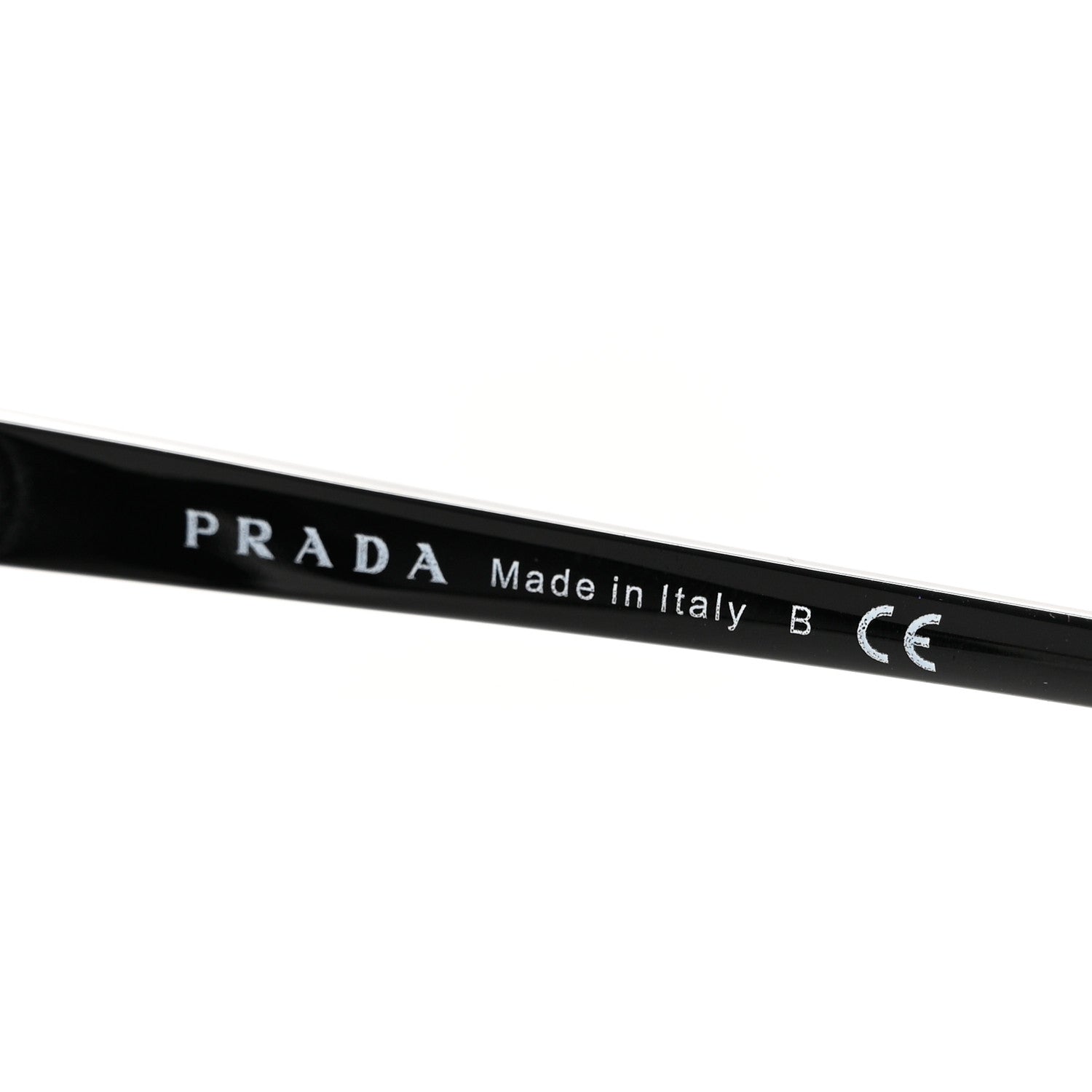 Prada Acetate Sunglasses SPR 01O Black 6 of 7