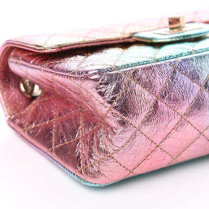 Chanel Metallic Goatskin Quilted Mini 2.55 Reissue Flap Multicolor 7 of 10