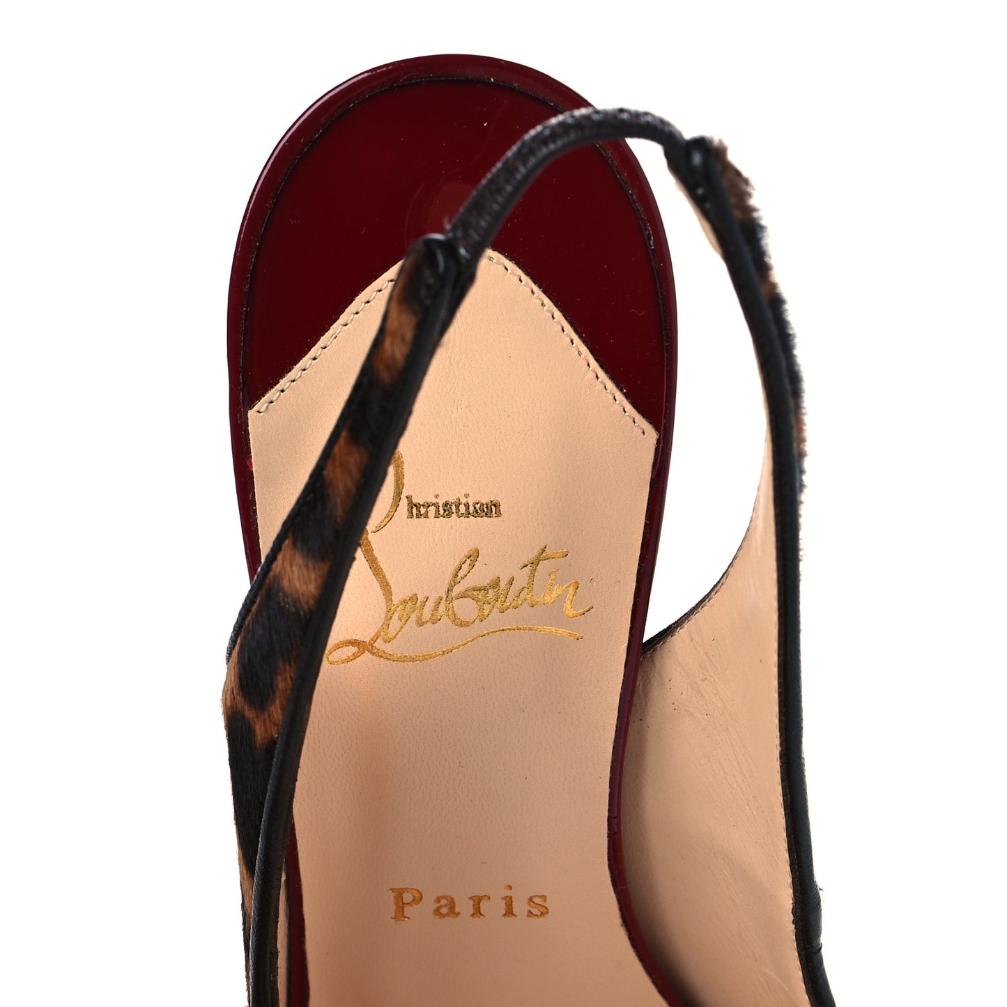 Calf Hair Leopard Very Prive 120 Pumps 38