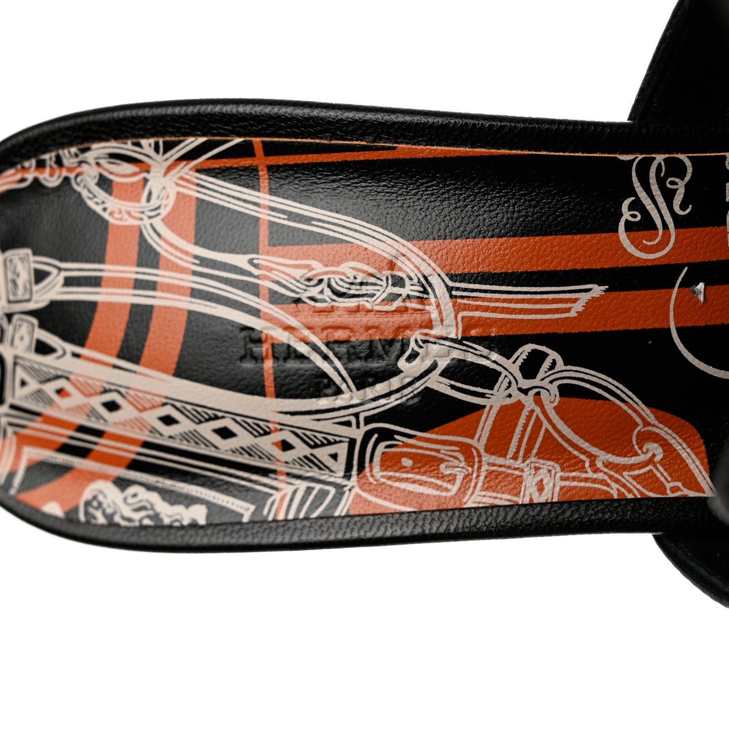 Goatskin Cute Sandals 38.5 Black