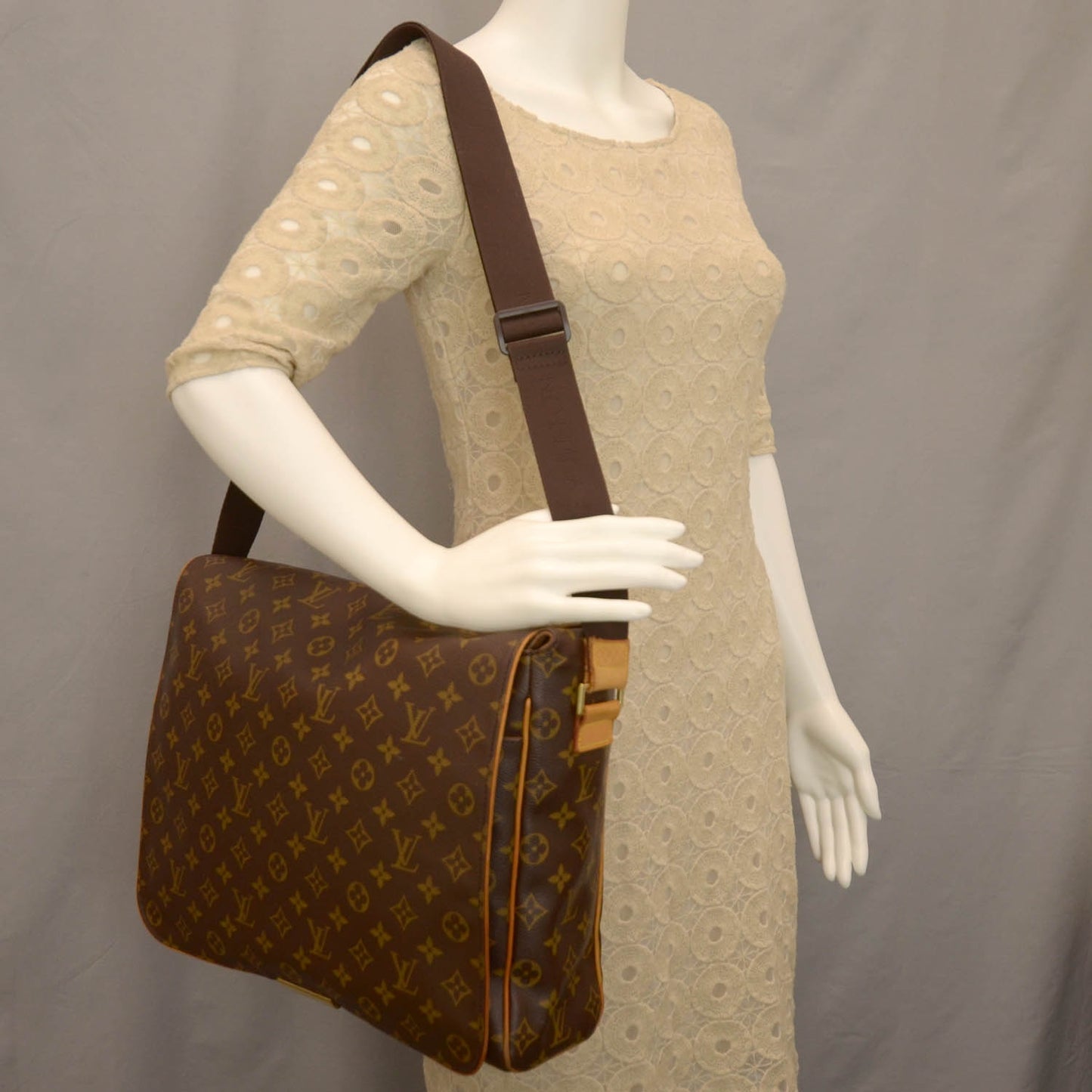 Monogram Abbesses Messenger Bag