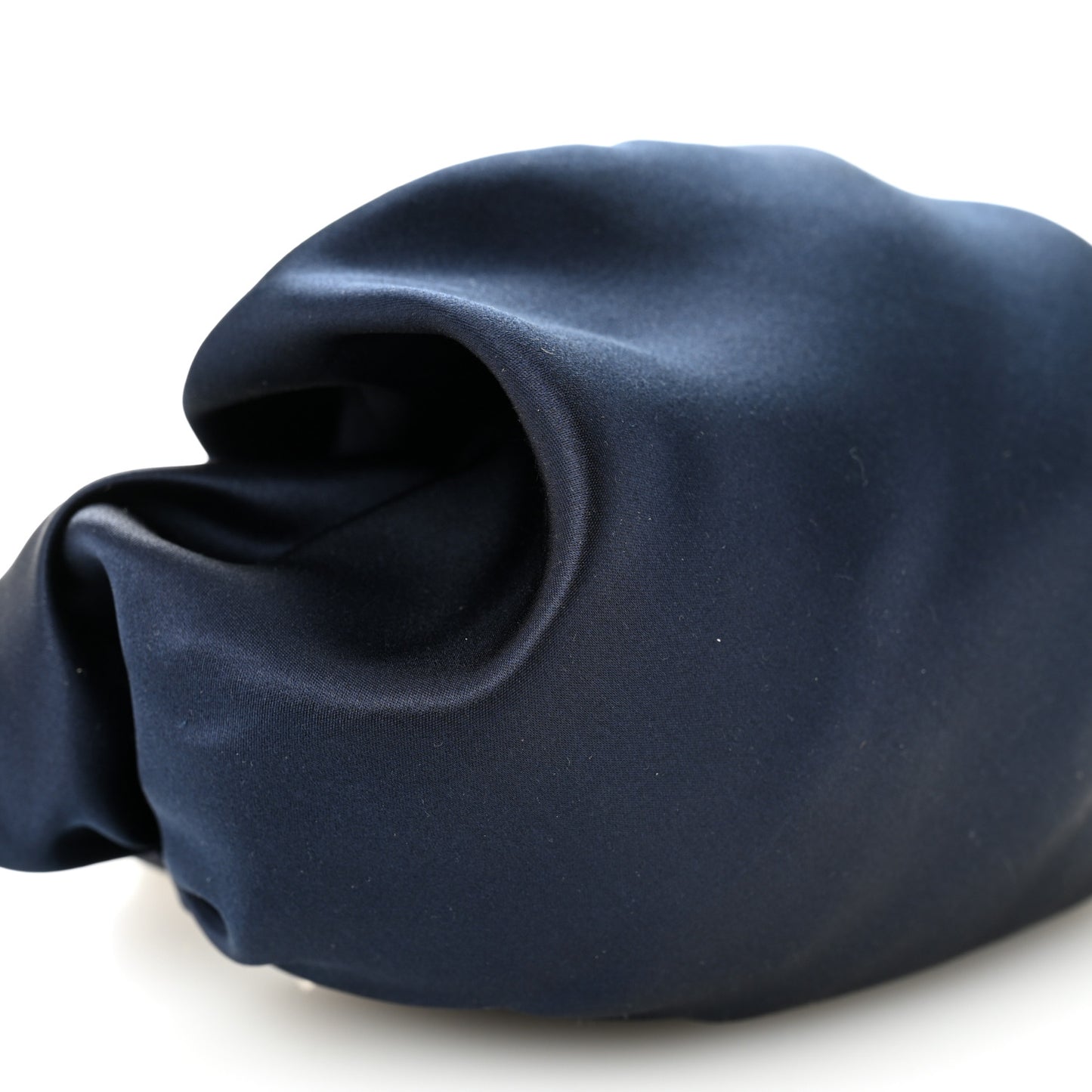 Satin Small Ascot Bag Navy