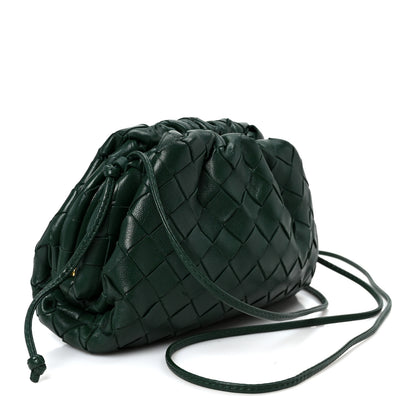 Bottega Veneta Nappa Intrecciato The Mini Pouch Raintree 2 of 10