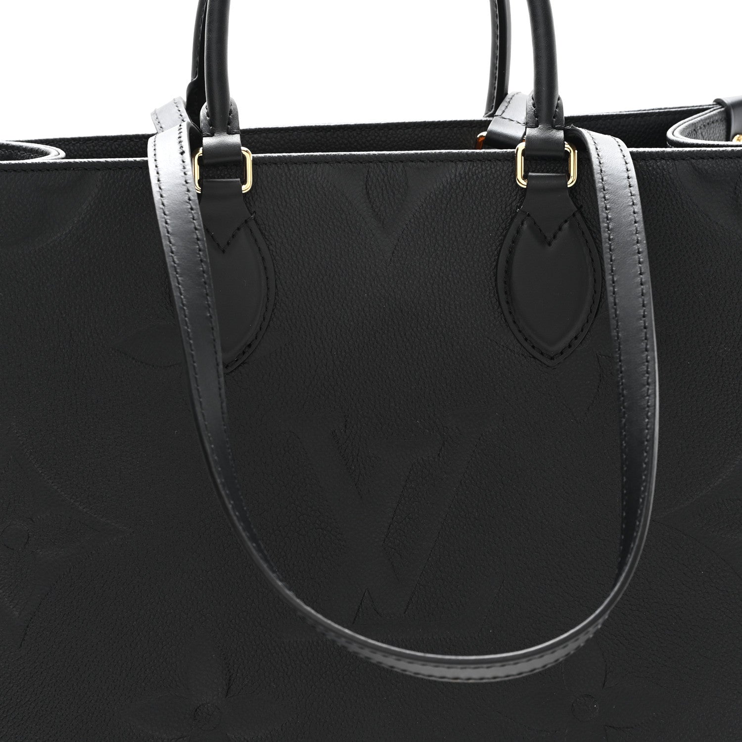 Louis Vuitton Empreinte Monogram Giant Onthego MM Black 7 of 10