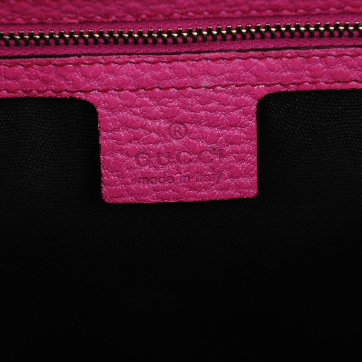 Calfskin Bamboo Bullet Satchel Pink