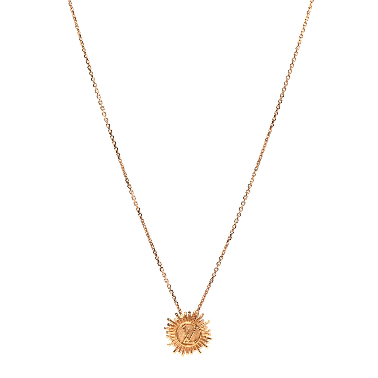 Brass Vendome Necklace Gold