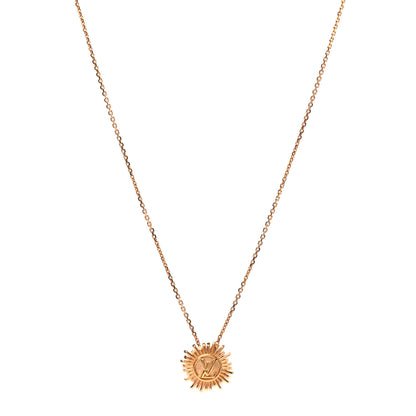 Louis Vuitton Brass Vendome Necklace Gold 1 of 6